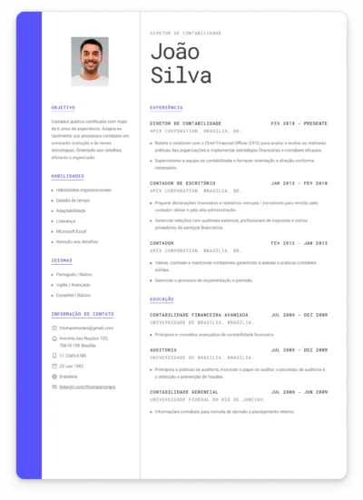 modelo de curriculo stockholm