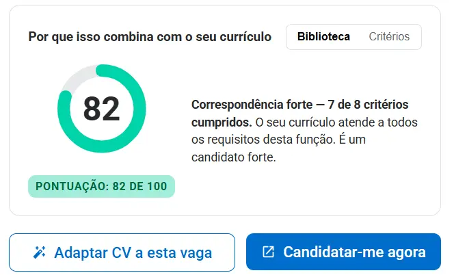 job-match onlinecurriculo