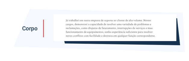 Carta de Apresentação para um emprego  Onlinecurriculo