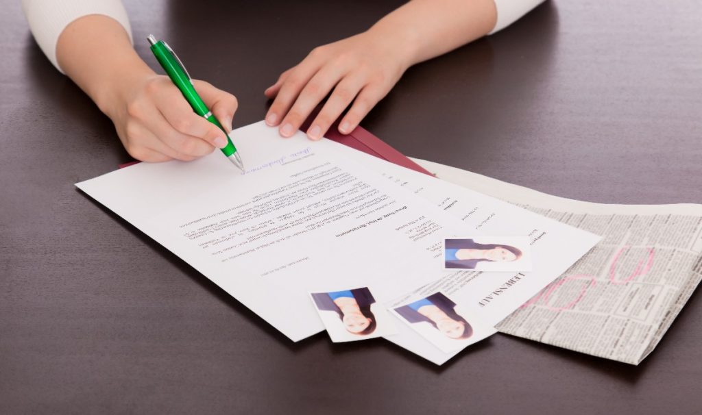 curriculo ideal a fin de recolocar-se
